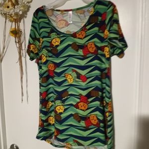 Lularoe kitty cat shirt
